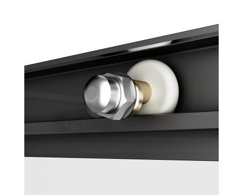 Душевой уголок AM.PM X-Joy 120х90 W94G-403-120290-BT1K профиль Черный матовый стекло прозрачное