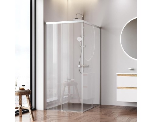 Душевой уголок AM.PM X-Joy 120х90 W94G-403-120290-MT1K профиль Хром матовый стекло прозрачное