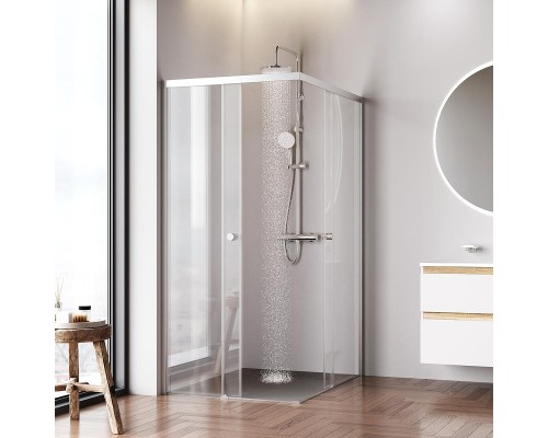 Душевой уголок AM.PM X-Joy 120х90 W94G-403-120290-MT1K профиль Хром матовый стекло прозрачное