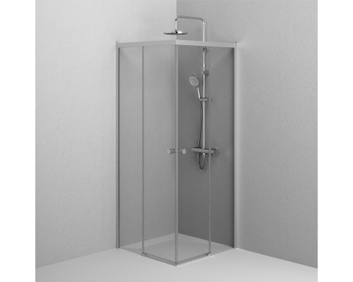 Душевой уголок AM.PM X-Joy 80х80 W94G-403-8080-MT1K профиль Хром матовый стекло прозрачное