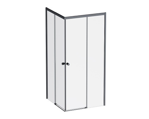 Душевой уголок AM.PM X-Joy 90х90 W94G-403-9090-BT1K профиль Черный матовый стекло прозрачное