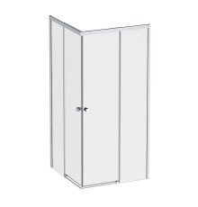 Душевой уголок AM.PM X-Joy 90х90 W94G-403-9090-МТ профиль Хром матовый стекло прозрачное