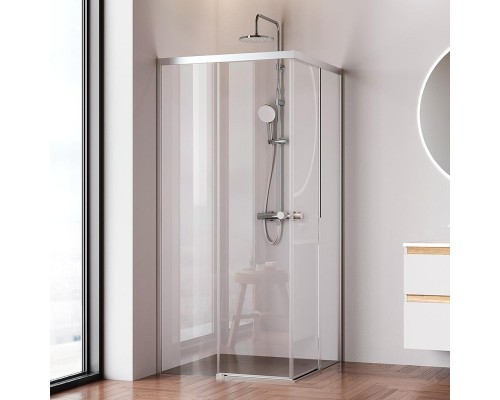 Душевой уголок AM.PM X-Joy 90х90 W94G-403-9090-MT1K профиль Хром матовый стекло прозрачное
