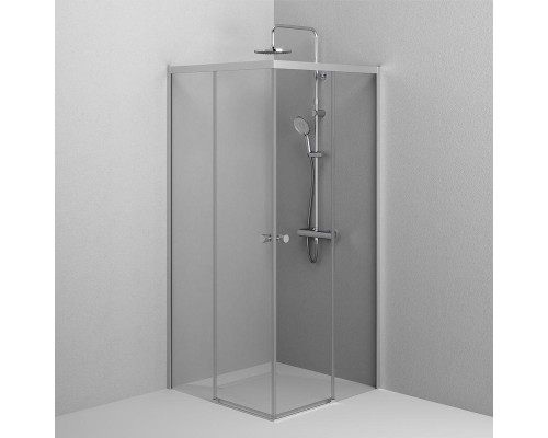 Душевой уголок AM.PM X-Joy 90х90 W94G-403-9090-MT1K профиль Хром матовый стекло прозрачное