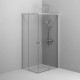 Душевой уголок AM.PM X-Joy 100х80 W94G-403-10080-MT профиль Хром матовый стекло прозрачное