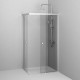 Душевой уголок AM.PM X-Joy 100х80 W94G-403-10080-MT профиль Хром матовый стекло прозрачное