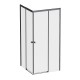 Душевой уголок AM.PM X-Joy 90х90 W94G-403-9090-BT профиль Черный матовый стекло прозрачное