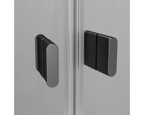 Душевой уголок AM.PM X-Joy 90х90 W88E-205-090BT64 профиль Черный матовый стекло прозрачное