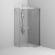Душевой уголок AM.PM X-Joy 90х90 W88G-205-090MT64 профиль Хром матовый стекло прозрачное