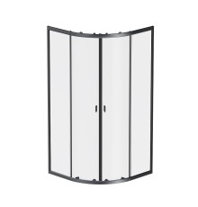 Душевой уголок AM.PM X-Joy 90х90 W88G-205-090BT64 профиль Черный матовый стекло прозрачное