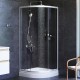Душевой уголок AM.PM X-Joy 80х80 W88G-205-080MT64 профиль Хром матовый стекло прозрачное