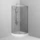 Душевой уголок AM.PM X-Joy 80х80 W88G-205-080MT64 профиль Хром матовый стекло прозрачное