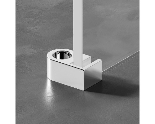 Душевая перегородка AM.PM X-Joy 80 W94WI-80-F1-MTE профиль Хром матовый стекло прозрачное