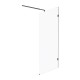 Душевая перегородка AM.PM X-Joy 90 W94WI-90-F1-BTE профиль Черный матовый стекло прозрачное