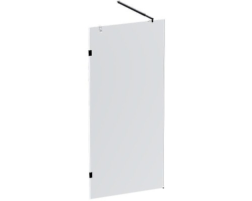 Душевая перегородка AM.PM X-Joy 90 W94UWI-90-F1-BTE профиль Черный матовый стекло прозрачное