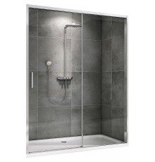 Душевая дверь Abber Komfort 170 AG93170 профиль Хром стекло прозрачное