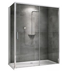 Душевой уголок Abber Komfort 120x90 AG93120-S92 профиль Хром стекло прозрачное