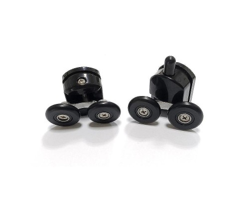 Душевой уголок Abber Schwarzer Diamant 120х80 AG30120BH-S80B-S80B профиль Черный стекло прозрачное