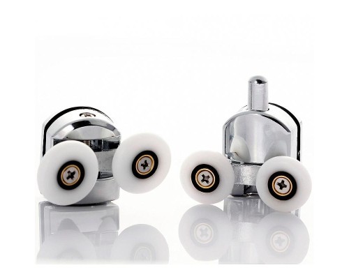 Душевой уголок Abber Schwarzer Diamant 100x90 AG30100H-S90 профиль Хром стекло прозрачное