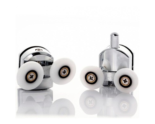 Душевой уголок Abber Schwarzer Diamant 110x90 AG30110H-S90-S90 профиль Хром стекло прозрачное