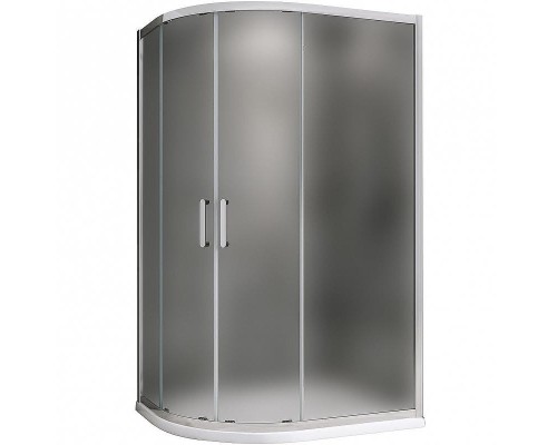 Душевой уголок Abber Schwarzer Diamant 120x80 AG01128M профиль Хром стекло матовое