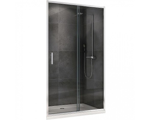 Душевая дверь Abber Schwarzer Diamant 150 AG301505 профиль Хром стекло прозрачное