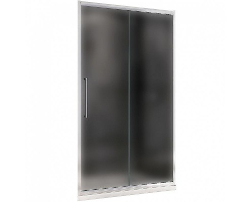 Душевая дверь Abber Schwarzer Diamant 120 AG30120MH профиль Хром стекло матовое