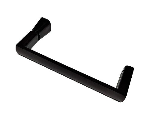 Душевой уголок Abber Schwarzer Diamant 130x100 AG30130B5-S100B5 профиль Черный стекло прозрачное