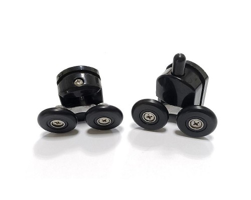 Душевой уголок Abber Schwarzer Diamant 120x100 AG30120B5-S100B5 профиль Черный стекло прозрачное