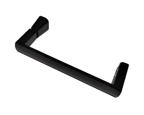 Душевой уголок Abber Schwarzer Diamant 120x80 AG30120B5-S80B5 профиль Черный стекло прозрачное