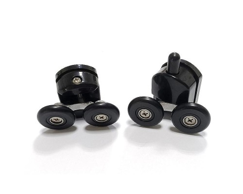 Душевая дверь Abber Schwarzer Diamant 140 AG30140BMH профиль Черный стекло матовое