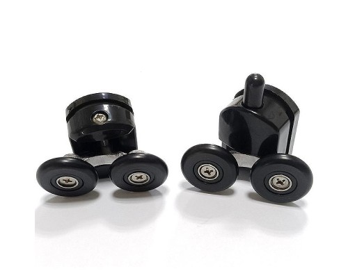 Душевой уголок Abber Schwarzer Diamant 100x90 AG30100BMH-S90BM-S90BM профиль Черный стекло матовое