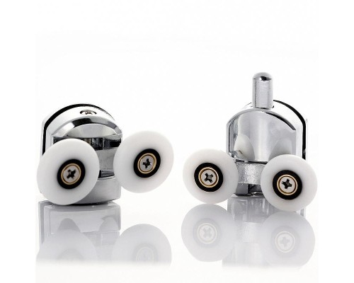 Душевой уголок Abber Schwarzer Diamant 130x50 AG30130MH-S50M-S50M профиль Хром стекло матовое