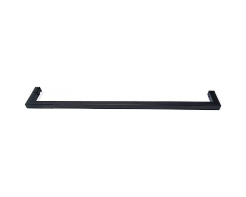 Душевой уголок Abber Schwarzer Diamant 140x50 AG30140BH-S50B-S50B профиль Черный стекло прозрачное