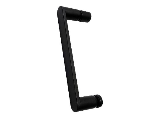 Душевая дверь Abber Sonnenstrand 80 AG04080B профиль Черный стекло прозрачное