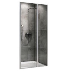 Душевая дверь Abber Sonnenstrand 120 AG04120S профиль Хром стекло прозрачное