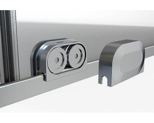 Душевая дверь Allen Brau Fantasy 130 3.11007.00 профиль Хром стекло прозрачное