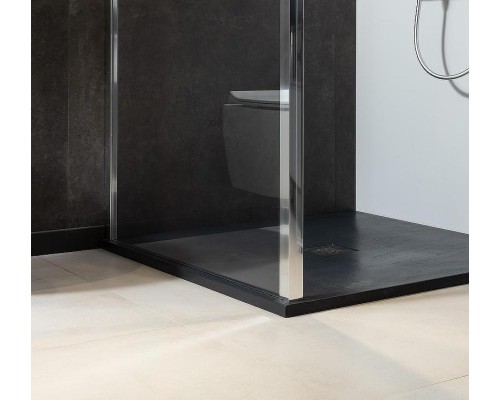 Душевая стенка Allen Brau Priority 80 3.31013.00 профиль Хром стекло прозрачное