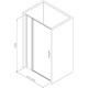 Душевая дверь Allen Brau Priority 120 3.31031.00 профиль Хром стекло прозрачное
