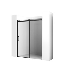 Душевая дверь Ambassador Benefit 140 19021203HB профиль Черный cтекло прозрачное