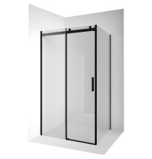 Душевой уголок Ambassador Benefit 130x90 19021202HB-90HB профиль Черный стекло прозрачное