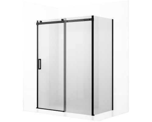 Душевой уголок Ambassador Benefit 160x120 19021205HB-120HB профиль Черный стекло прозрачное