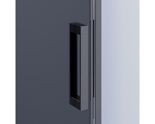 Душевой уголок Ambassador Benefit 150x100 19022204HBB-100HBB профиль Черный стекло тонированное