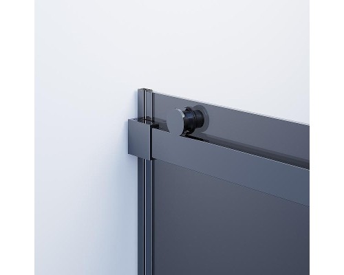 Душевой уголок Ambassador Benefit 150x100 19022204HBB-100HBB профиль Черный стекло тонированное