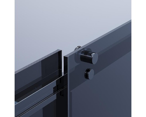 Душевой уголок Ambassador Benefit 150x100 19022204HBB-100HBB профиль Черный стекло тонированное