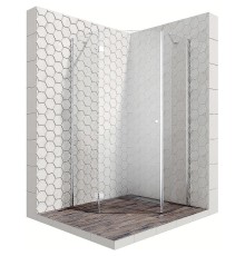 Душевой уголок Ambassador Diamond 90х90 12011111L профиль Хром стекло прозрачное