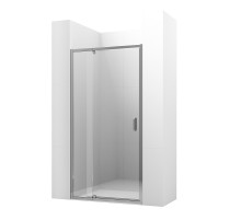 Душевая дверь Ambassador Elysium 100 111021104KX профиль Хром cтекло прозрачное