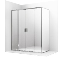Душевой уголок Ambassador Forsa 160х70 17021111AX-70AX профиль Хром стекло прозрачное
