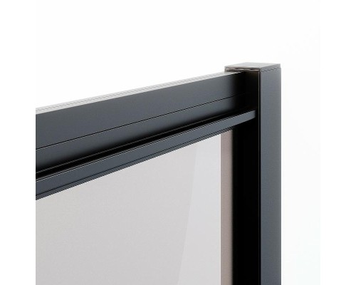 Душевой уголок Ambassador Forsa 150х90 17022221ABB-90ABB профиль Черный стекло тонированное