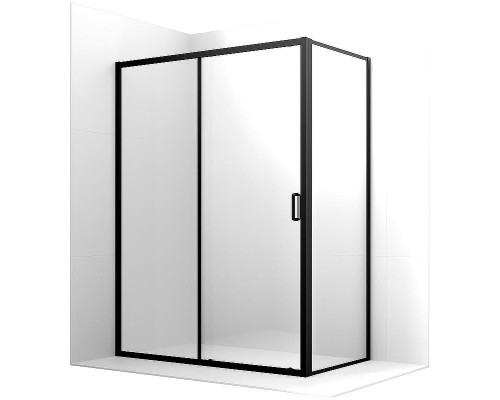 Душевой уголок Ambassador Forsa 150х90 17021221AB-90AB профиль Черный стекло прозрачное